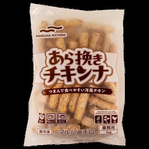 【業務用】 マルハニチロ あら挽きチキンナ 1kg