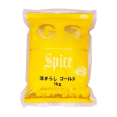 【業務用】ジーエスフード 洋からしゴールド 1kg